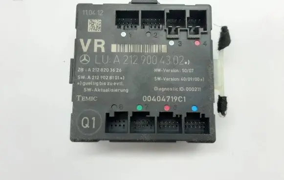 Mercedes-Benz E W212 Door control unit/module A2129004302