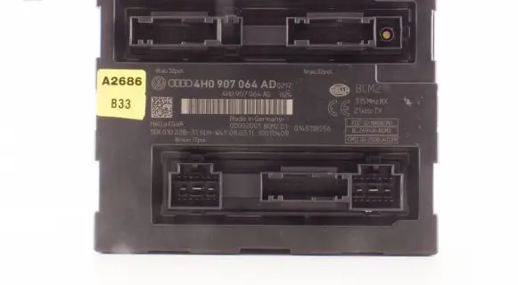 Audi A8 S8 D4 4H Comfort/convenience module 4H0907064AD 0145118556