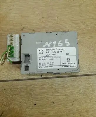 Mercedes-Benz E W211 Other control units/modules A2115408545 A2115408345 A2114420027