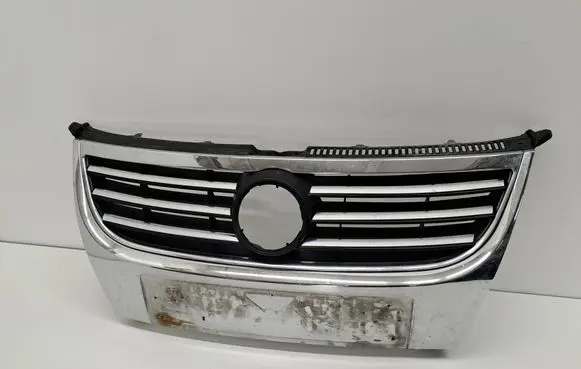 Volkswagen Touran I Front bumper upper radiator grill 1T0853651D