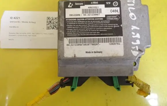 Fiat Stilo Airbag control unit/module 46835521 5WK42969