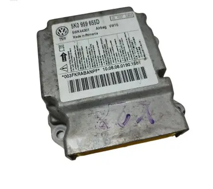 Volkswagen Golf VI Airbag control unit/module 5K0959655D 5WK44301