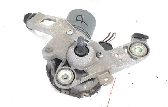 Front wiper linkage and motor