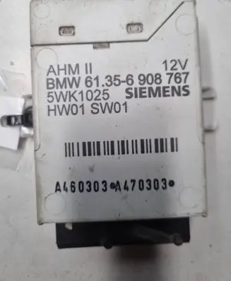 BMW X3 E83 Tow bar trailer control unit/module 61356908767 5WK1025 A460303