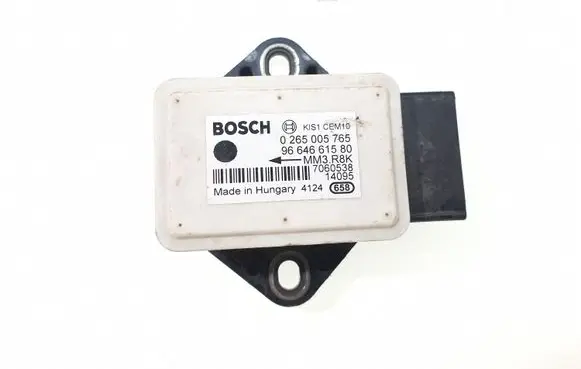 Peugeot 3008 II ESP acceleration yaw rate sensor 0265005765 9664661580 7060538