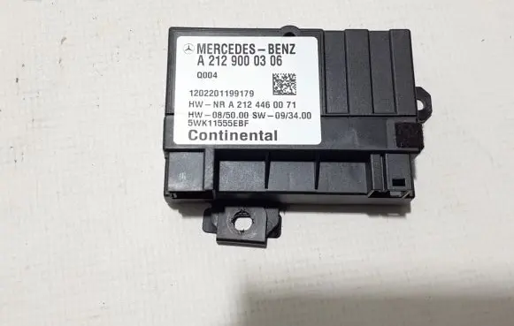 Fuel injection pump control unit/module