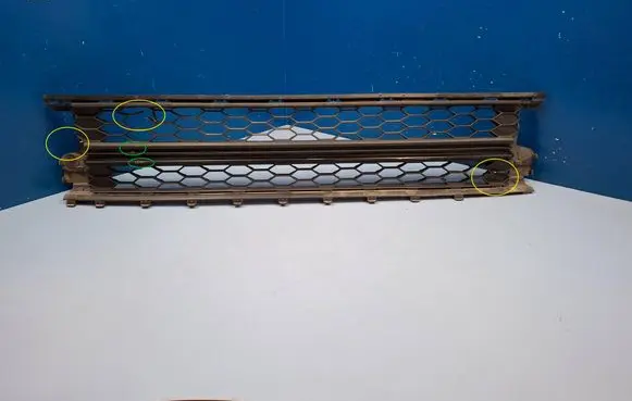 Volkswagen Polo VI Front bumper lower grill 2G0853677H