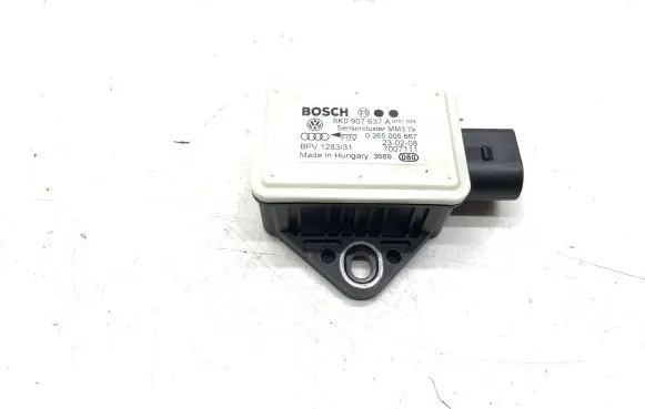 Audi A4 S4 B8 8K ESP acceleration yaw rate sensor 8K0907637A 0265005667