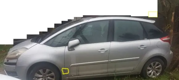 Citroen C4 I Picasso Front door lower hinge EZRC