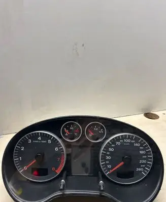 Audi A3 S3 A3 Sportback 8P Speedometer (instrument cluster) A2C53060179