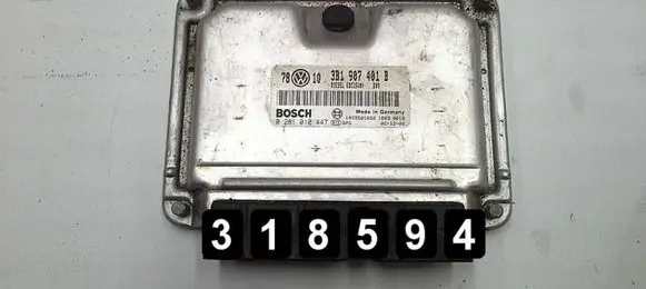 Volkswagen PASSAT B5.5 Engine control unit/module 3B1907401B