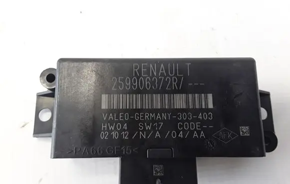 Renault Megane III Parking PDC control unit/module 259906372R