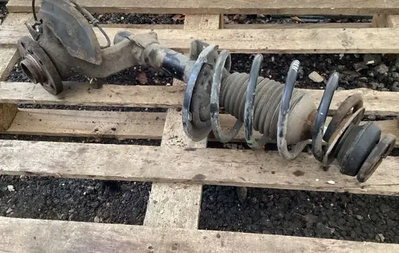 Volkswagen Sharan Front shock absorber with coil spring
