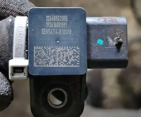 Renault Megane IV Exhaust gas temperature sensor brak