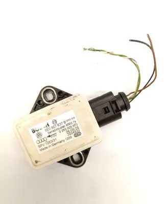 Audi A4 S4 B8 8K ESP acceleration yaw rate sensor 8E0907637B 0265005606