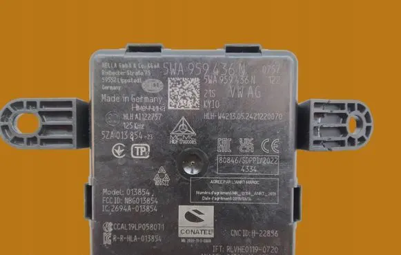 Skoda Superb B9 Other control units/modules 5WA959436N