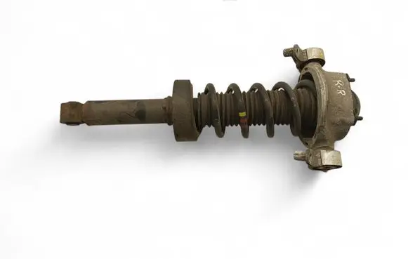 Volkswagen Touareg II Rear shock absorber with coil spring 7P6513029BB
