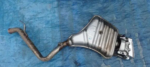 Mercedes-Benz S W221 Rear muffler/silencer tail pipe 