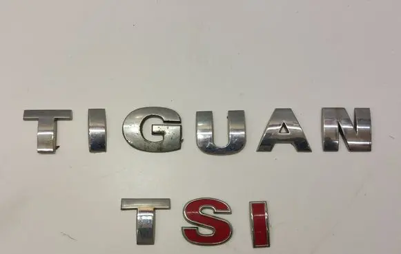 Volkswagen Tiguan Rear loading door model letters 