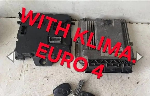 Engine ECU kit and lock set