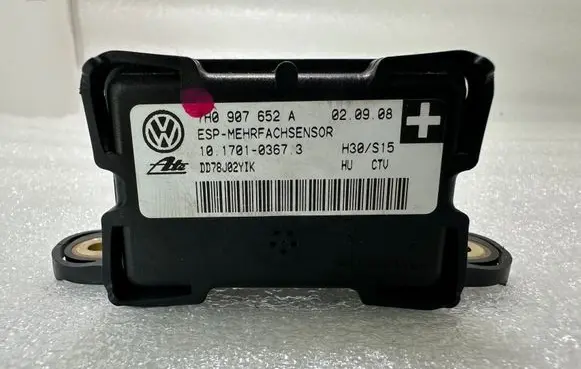Volkswagen Touareg I ESP acceleration yaw rate sensor 7H0907652A DD78J02Y1K 10170103673