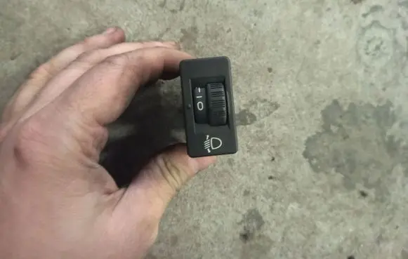 Peugeot 508 Headlight level height control switch 96384422XT