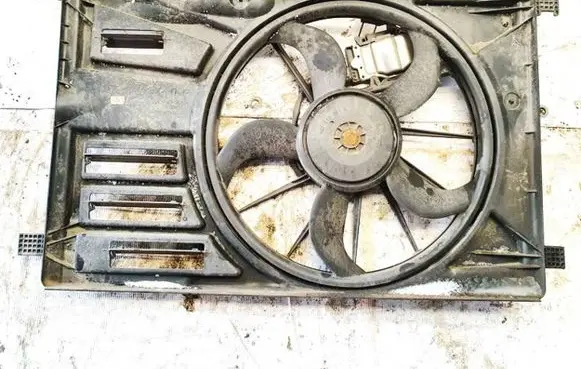 Ford Grand C-MAX Radiator cooling fan shroud 3135104065 0936821