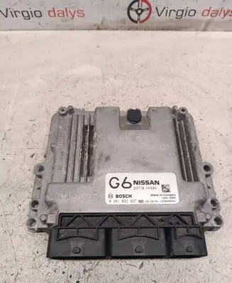 Nissan Qashqai Engine control unit/module 23710HX49A 1039S95541 0281032827