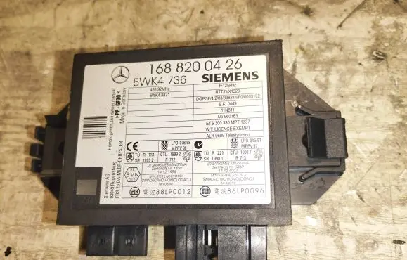 Mercedes-Benz A W168 Immobilizer control unit/module 1688200426 5WK4736 88LP0096