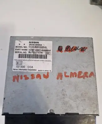Nissan Almera N16 CD/DVD changer CCA8201D 50701717H 28330BN80A