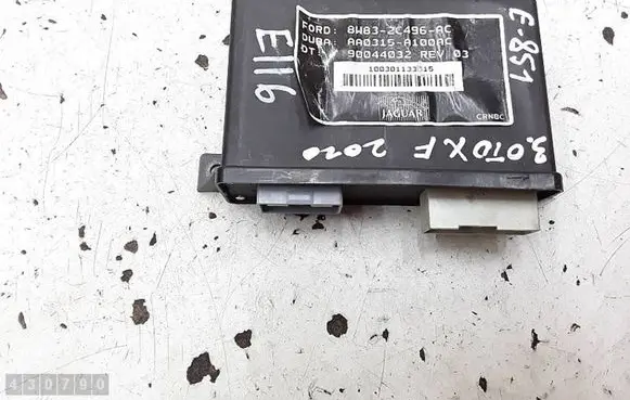 Jaguar XF Hand brake control module 8W832C496AC AA0315A100AC 90044032