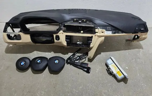 BMW 3 F30 F35 F31 Airbag set with panel 