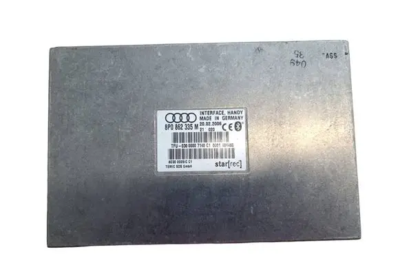 Audi A3 S3 A3 Sportback 8P Bluetooth control unit module 8P0862335M 03000007140