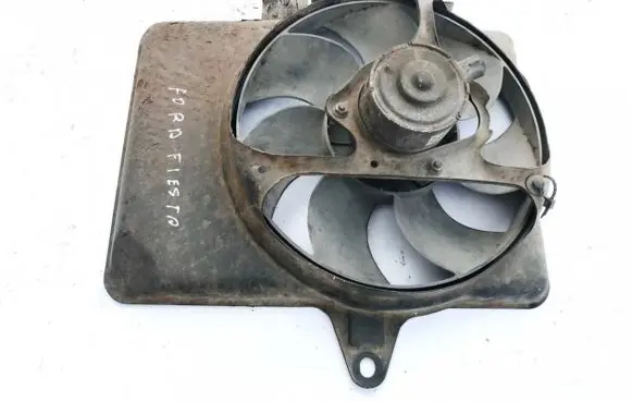 Radiator cooling fan shroud
