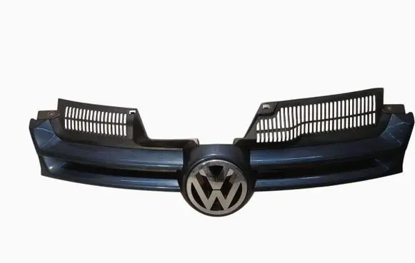 Volkswagen Golf V Front bumper upper radiator grill 1K0853651A