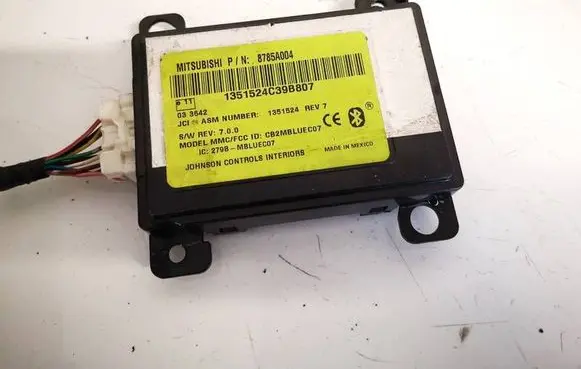 Mitsubishi Lancer X Other control units/modules 8785a004 1351524