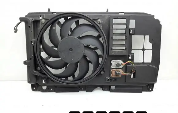Electric radiator cooling fan