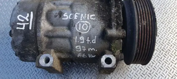 Renault Scenic I Air conditioning (A/C) compressor (pump) 7700866828B