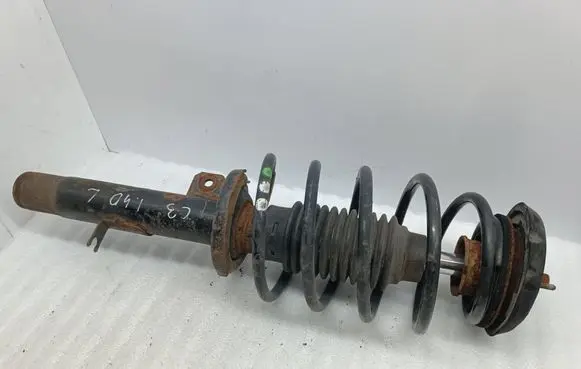 Front shock absorber with coil spring