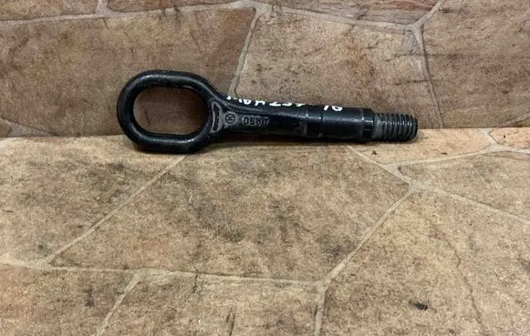 Towing hook eye