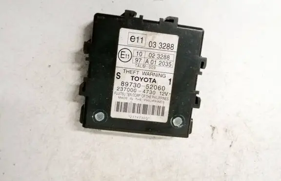 Toyota Urban Cruiser (XP110) Other control units/modules 8973052060 89730-52060