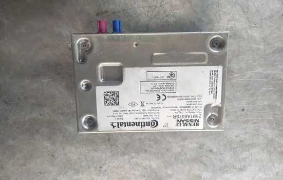 Renault Clio V Bluetooth control unit module 2591A6575R