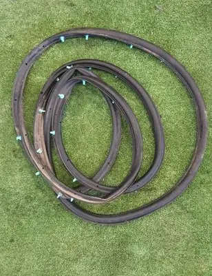 Front door rubber seal