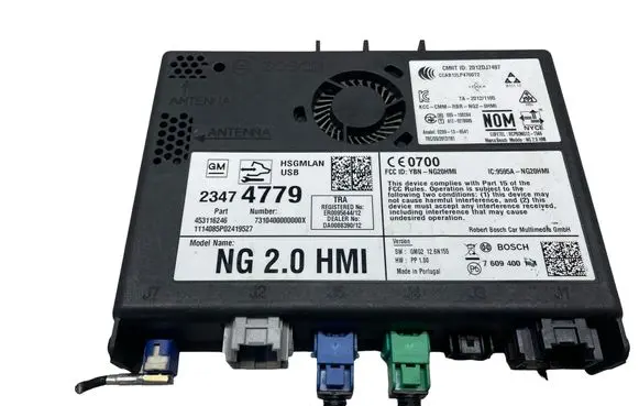 Opel Insignia A GPS navigation control unit/module 23474779 453116246 7310400000000X