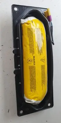 Front door airbag