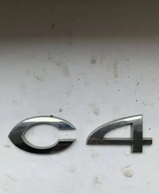 Citroen C4 I Manufacturers badge/model letters 