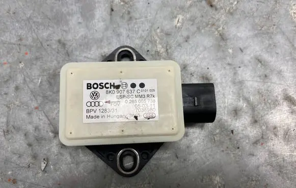 ESP acceleration yaw rate sensor