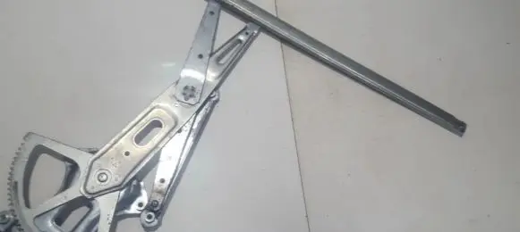 Sliding door window regulator with motor