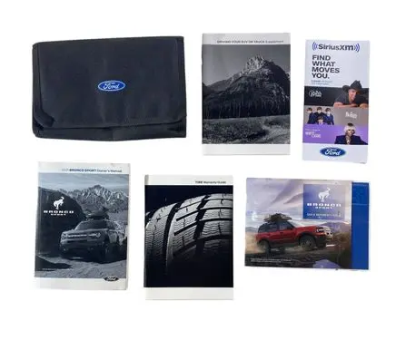 Ford Bronco User manual LL1J19T201AA M1PJ19A321AA M1PJ19G217AA
