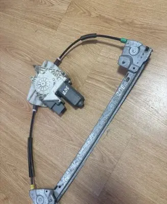 Peugeot 406 Front door window regulator with motor 103322 0536005701